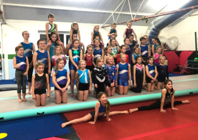 Axminster Gymnastics squad